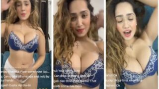 ADITI MISTRY LATEST NUDE WHITE PANTY LIVE 2023 Uncut Hot film