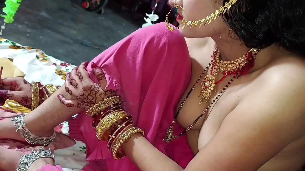 xhamster19 Desi Newly Married Indian couple Suhagraat first night sex clear Hindi audio