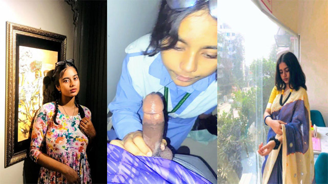 DropMMS Viral Indian Horny GF Fucking BJ Handjob Eating Cum in mouth