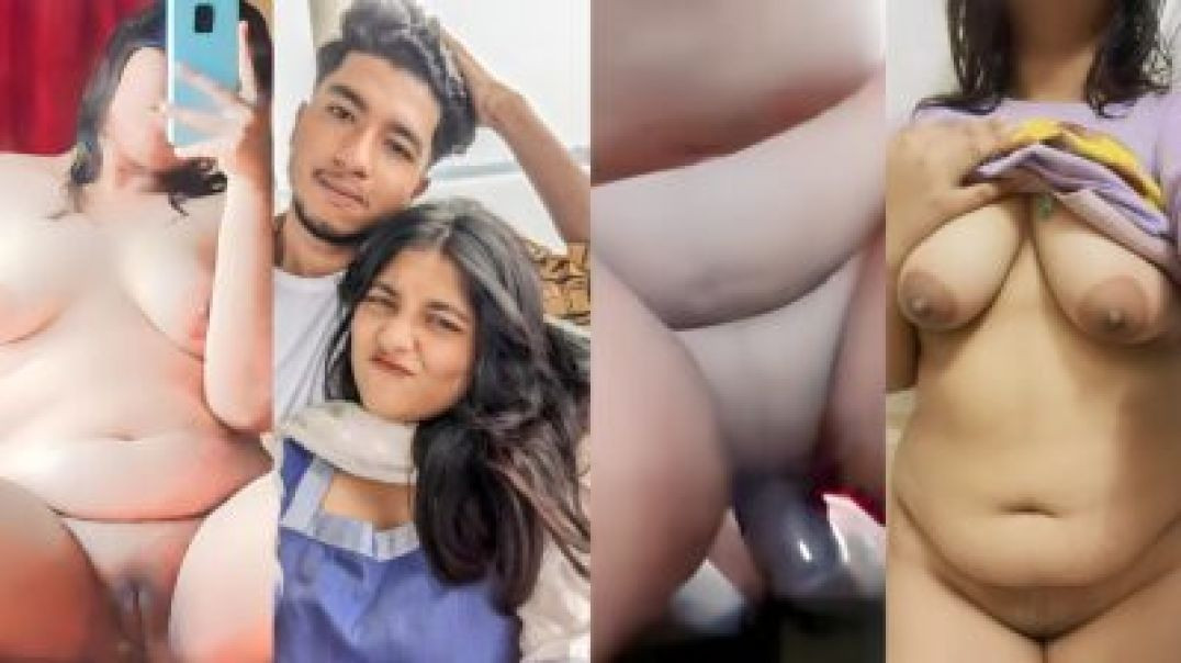 Masa49 Cute Muslim Chubby GF Nude Video Call Pussy Fingering and Licking with Cousin Brother