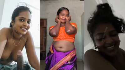 Ebony xxx Tamil Babe Giving Blowjob Hard Fucking Mms Video