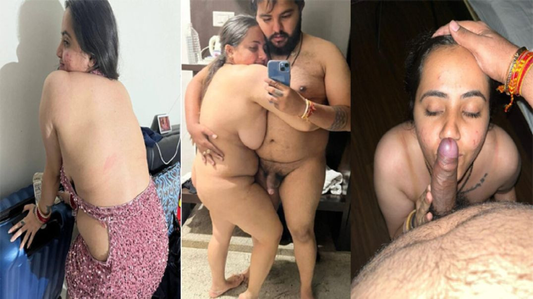 Newly Married Wife Nude Spread Her Asshole and Shaved Pussy on Facebook Video Call