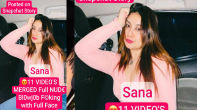 Big Ass Influencer Sana Sloppy Blowjob Fucking DoggyPose Exposed
