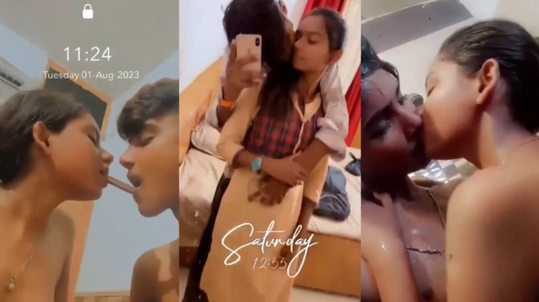 Desi Lover Romance And Kissing on Valentine day viral video