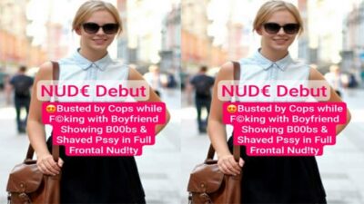 Suepr Debut gets Busted by Cops Fucking with Boyfriend Full Mms porn