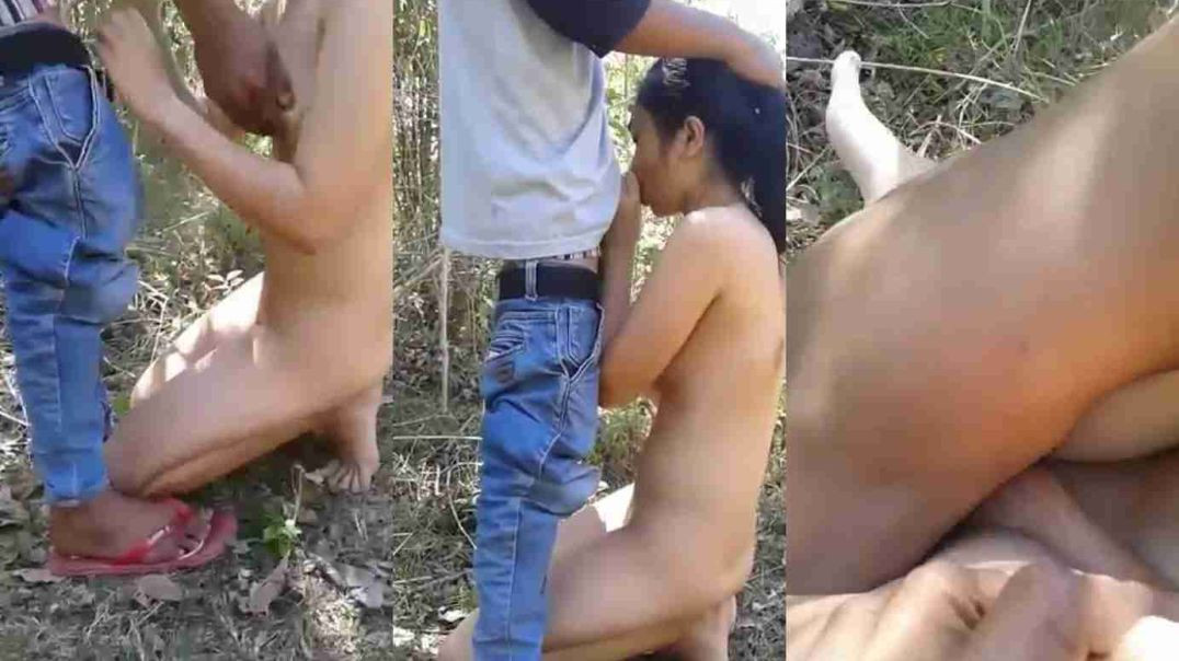 New Viral MMS Video Teen Girl Jungle Group Sex with Local Boys