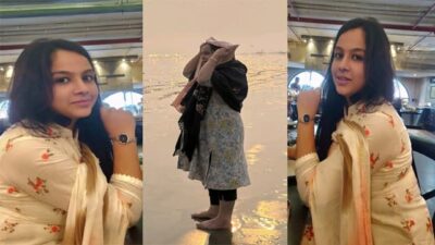 Desi Bhabhi Taking Bath Pissing in Hotel Washroom Captured in Hidden Cam mms clip