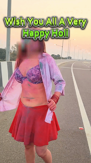 Desi Indian Hot wife Holi celebration Viral Sex videos