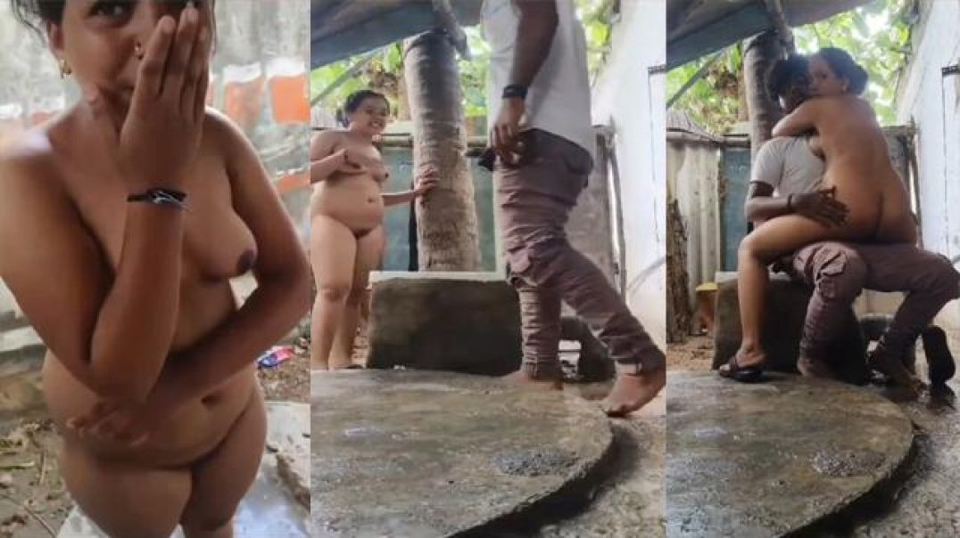Tamil Mallu Bhabhi Outdoor Blowjob and Fucking with Young Boy New MMS