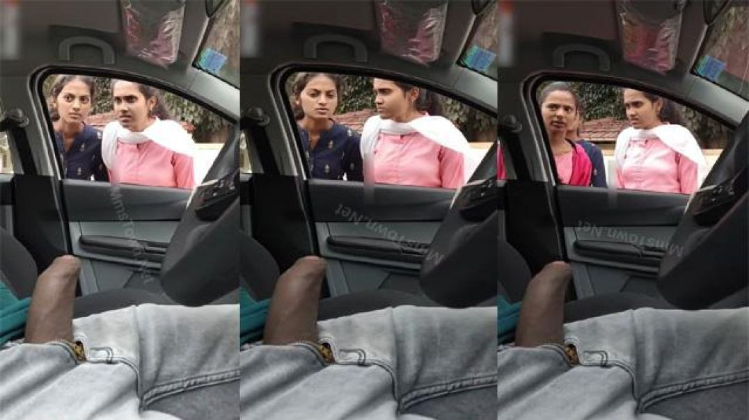 Desi Horny Guy Flash Big Dick to College Girls Shocked XXX