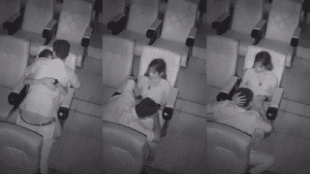 Naughty Teen GenZ Couple Caught Fucking in Cinema Hall on Hidden Cam
