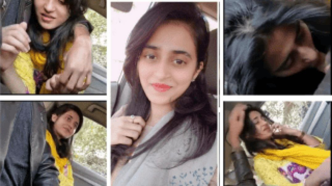 Pakistani Young Girl In Yellow Suit Blowjob in Car with Cousin Brother HD XXX Video