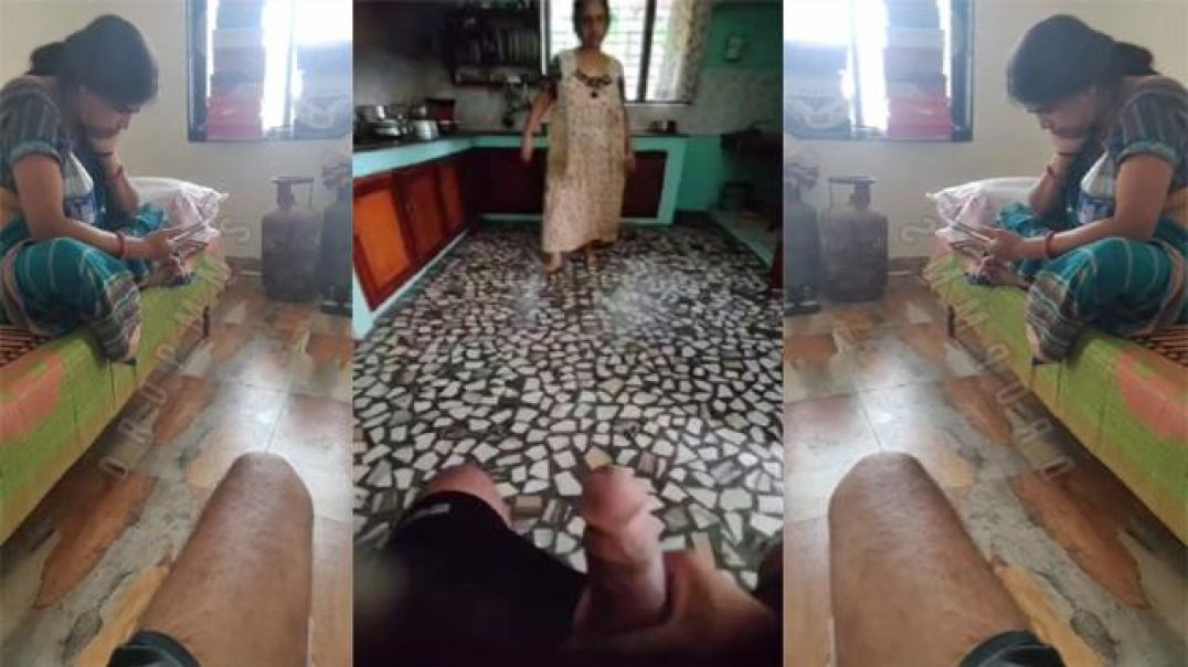 House Owner Son Masturbating In front Of Maid Aunty Trending MMS Video