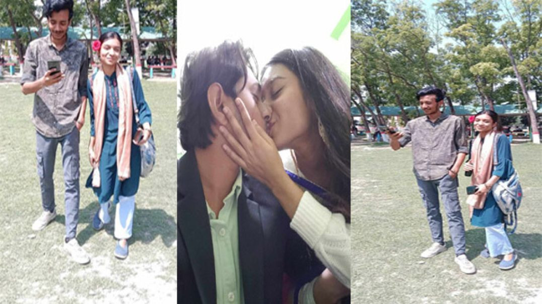 Bihari Cheater GF Showing Boobs Kissing With Best Friend Nude Selfie Viral Video
