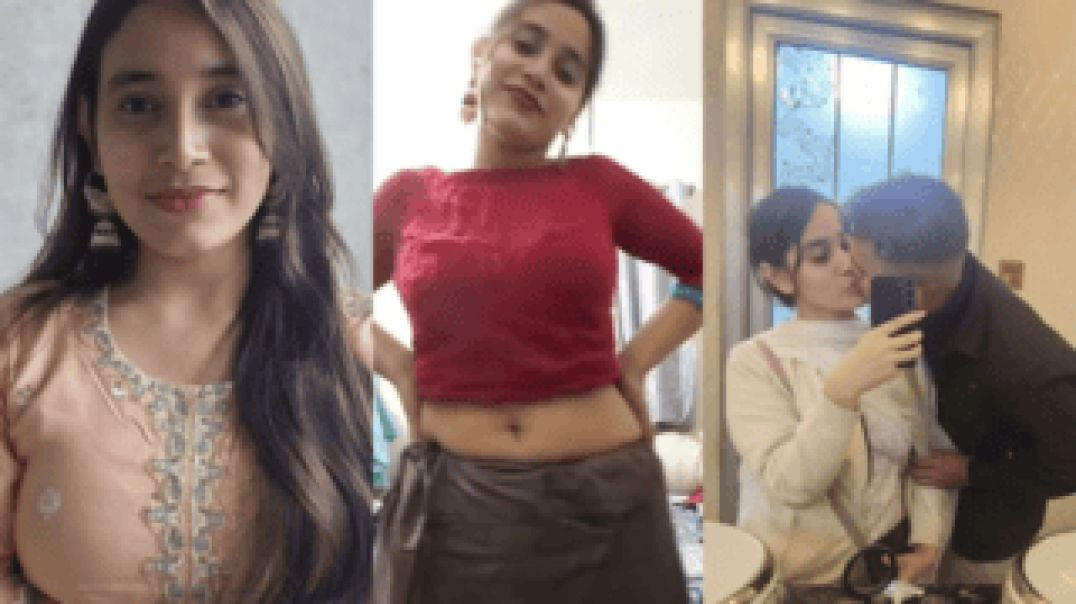 Desi Girl Strips Red Saree and Plays with Boobs and Wet Pussy on Live Video Call