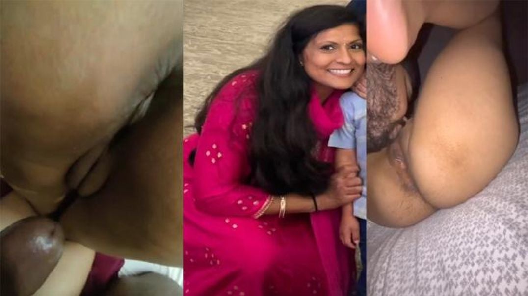Indian XXX Horny Amateur Bad Milf Mommy Dominating Sex with Son Friend