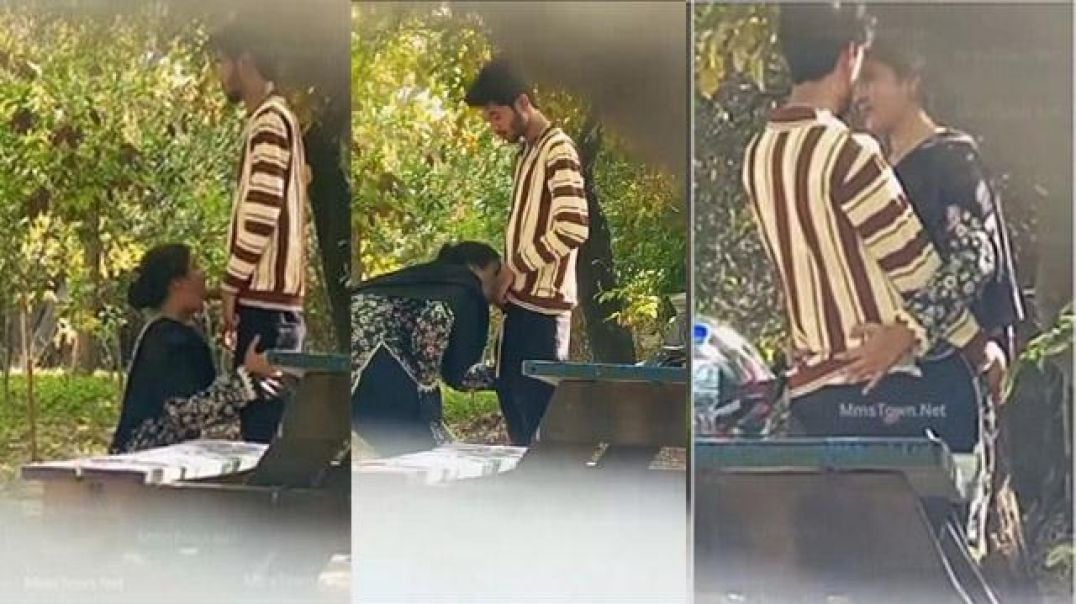 Desi College Lovers Outdoor Blowjob Secretly Captured Viral MMS 2026