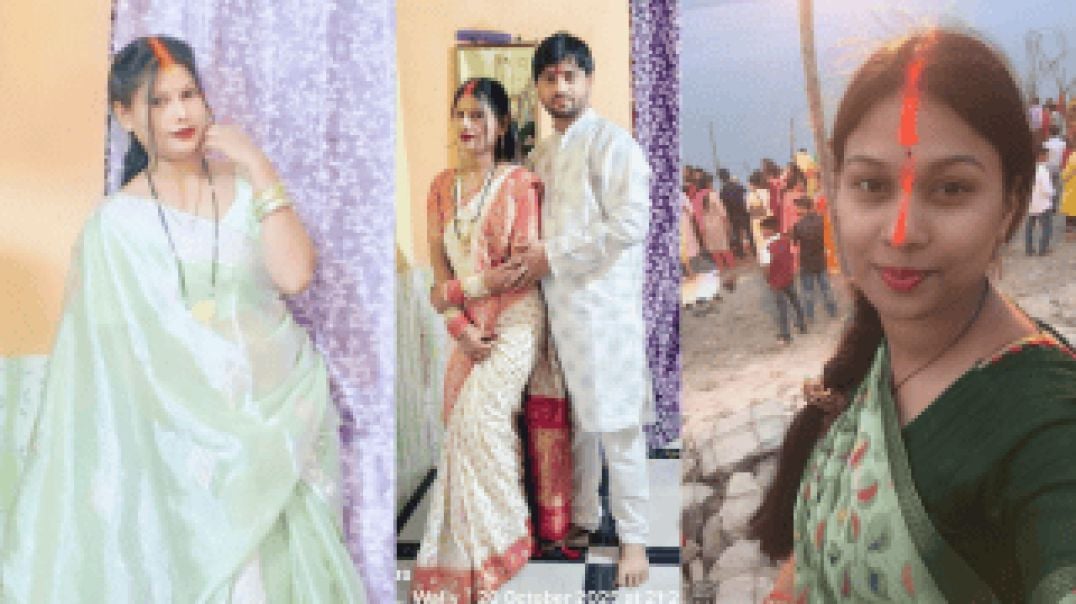Newly Wed Religious Bihari Wife Suhagraat Viral leaked MMS