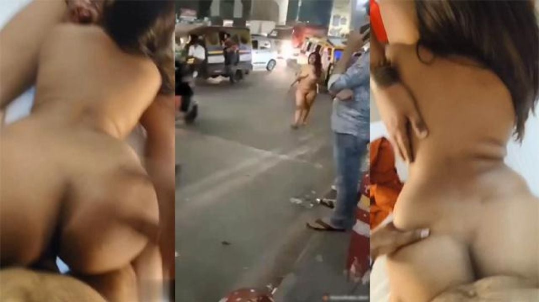 Horny Wife Nude In Public After Drinking & Threesome Fucking Trending Viral MMS