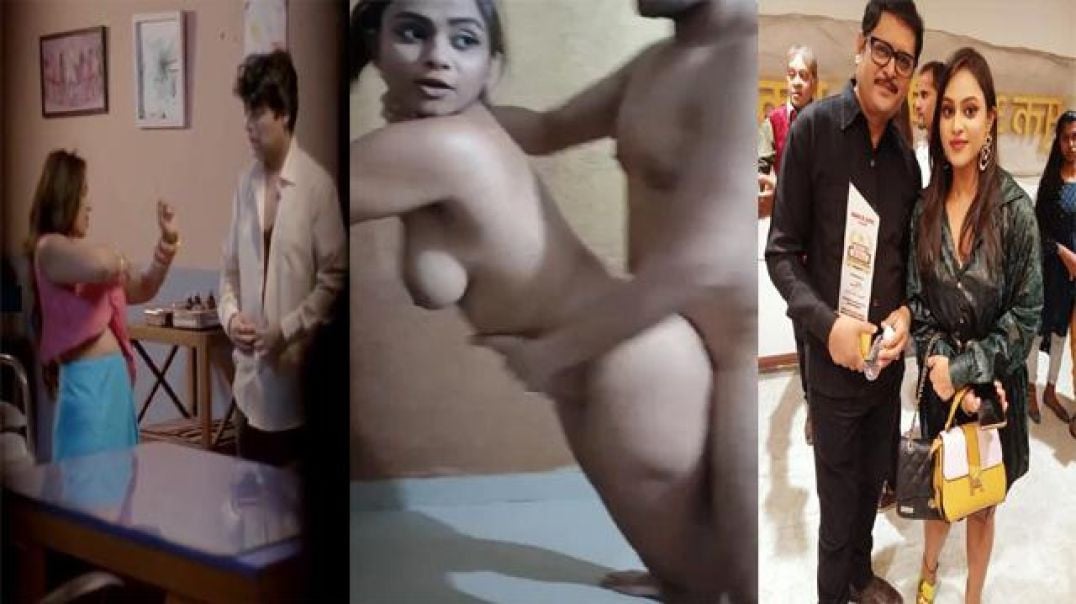 Horny Web Series Actress Fucking with Producer in Front of Cuckold Husband Desi Leaked Sex MMS