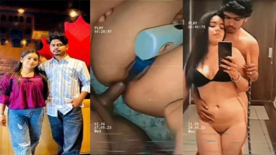 Free Desi MMS Horny Gf Blowjob & Threesome Anal Fuck with Cuckold BF Friend