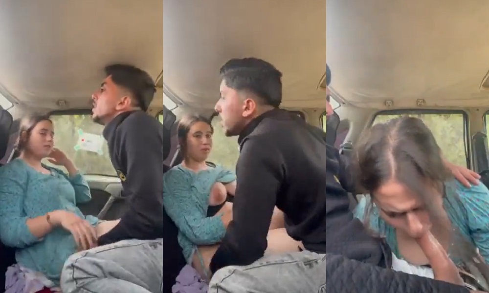 Kashmiri muslim girl boobs sucking & blowjob in car new desi mms