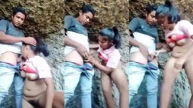 Goa public beach me desi nangi ladki ne chusa lover ka lund outdoor MMS