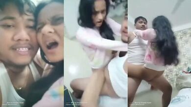 Makan malik ki jawan beti ko godi me bithakar acche se chut choda Indian sex mms