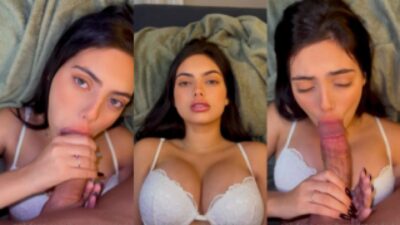 Gorgeous Pakistani Model Intense Handjob Blowjob and Eating Cum Hd XXX Video