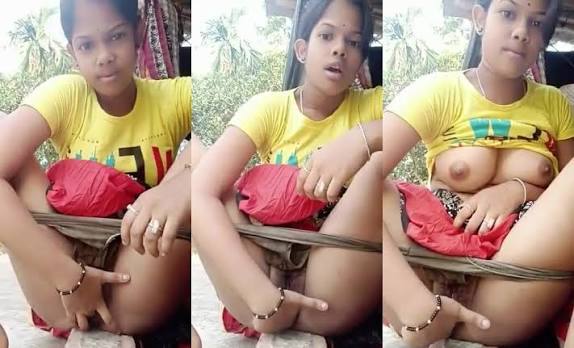 Indian Village Horny Teen Virgin Girl Nude Tight Pussy Fingering MMS